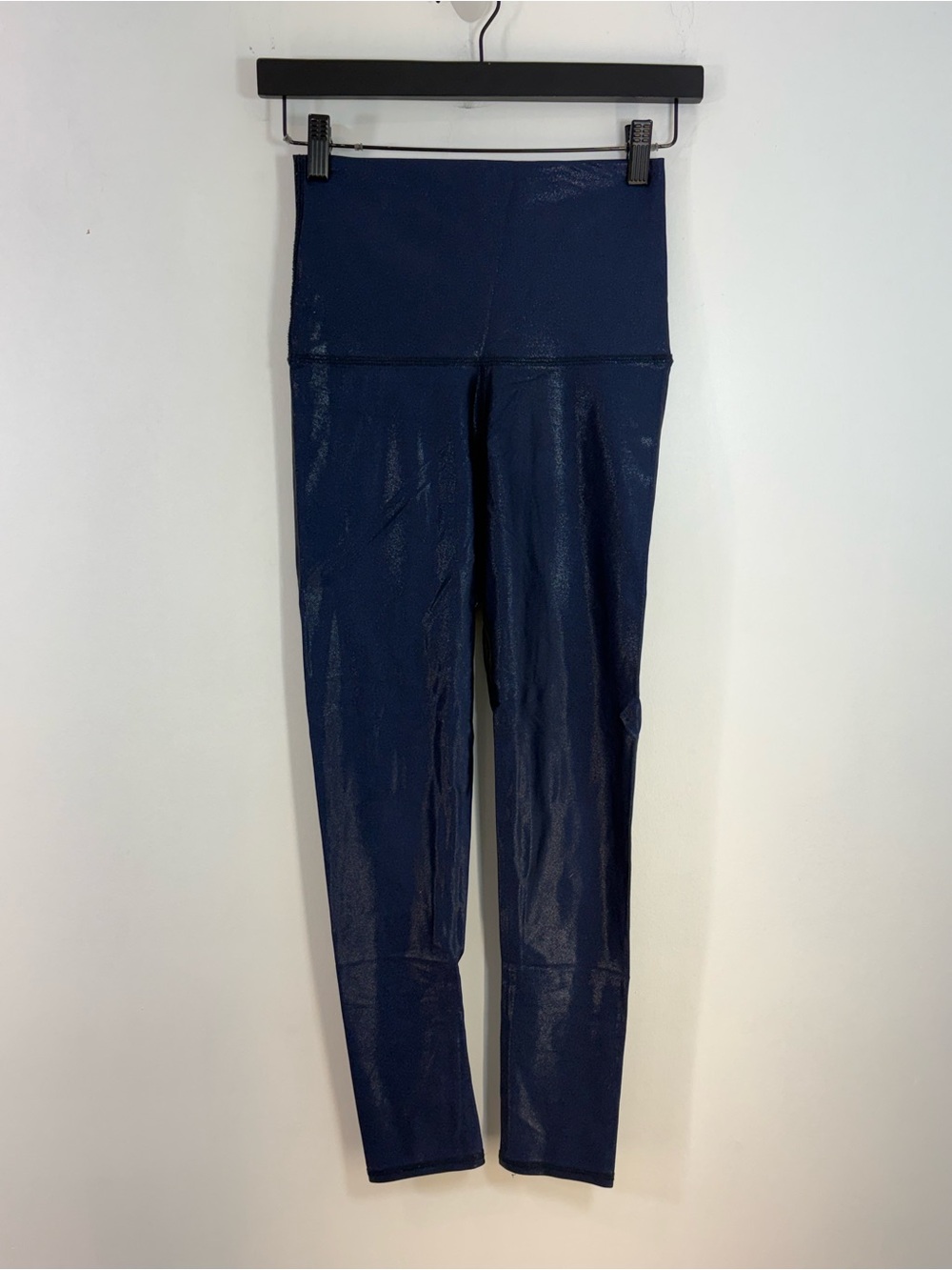 Emily Hsu Designs Deep Navy High-Waist Leggings